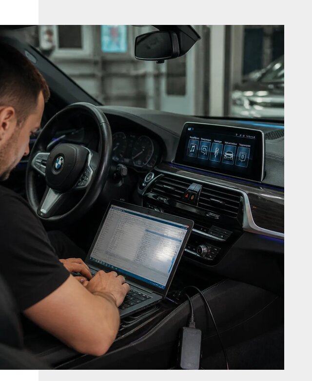 Русификация мультимедиа BMW для авто под ключ в Нефтеюганске