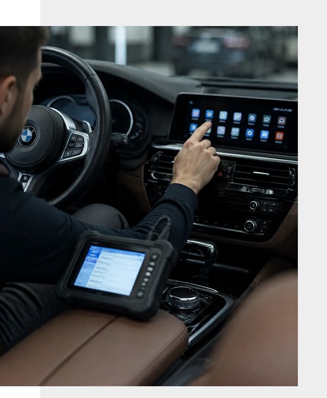 Установка приложений и мультимедиа сервисов BMW в Нефтеюганске