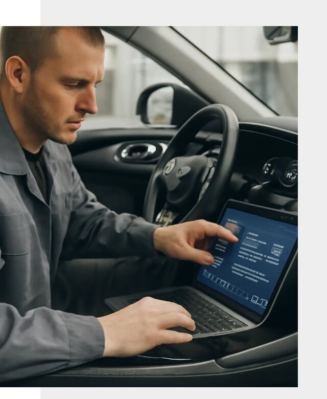 Русификация приборной панели автомобиля Lynk Co в Нефтеюганске