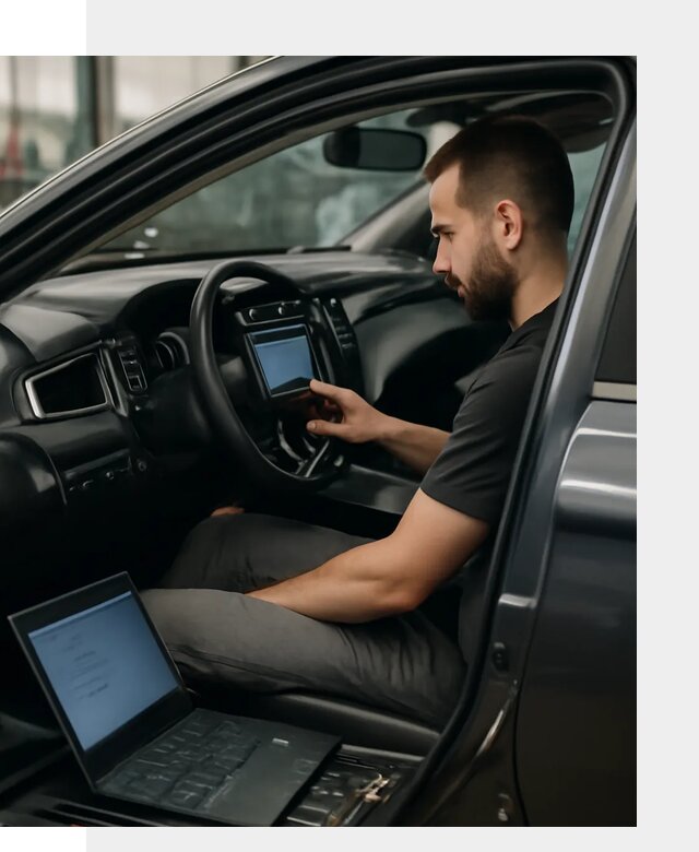 Русификация Toyota Camry 70 75 USA под ключ в Нефтеюганске