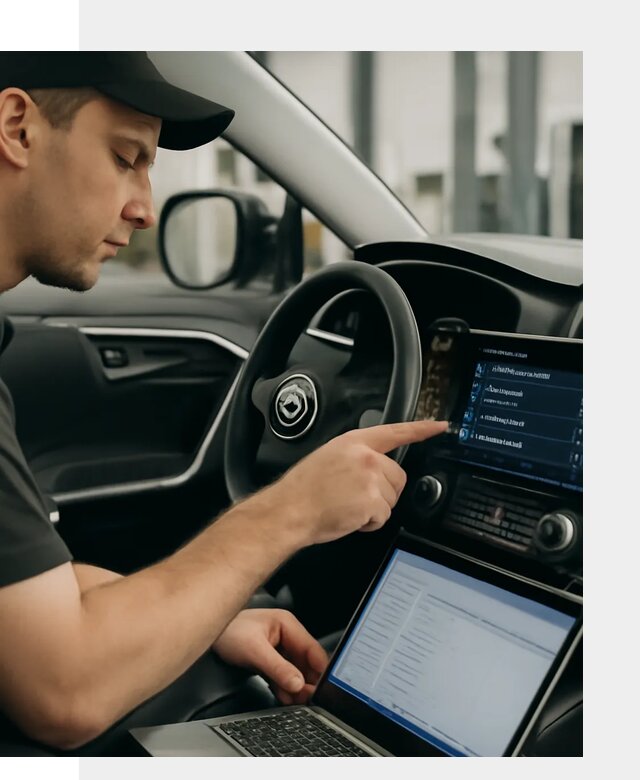 Русификация мультимедиа Toyota для автомобилей в Нефтеюганске